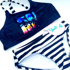 NWT Shelloha SURF Bikini - sz 7